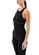 women's black tank top